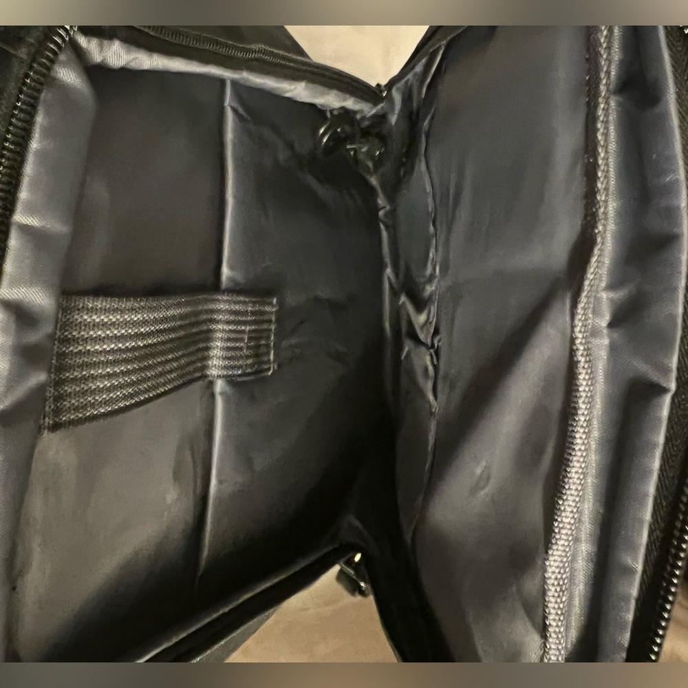 Black Zippered Bag